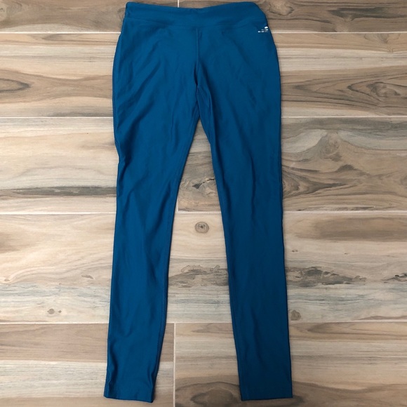 BCG | Women’s Small — Activewear Blue Full Length Stretchy Workout tights - Picture 1 of 5